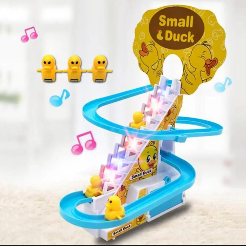 Kid’s Fun Musical Climbing Duck Toy - Kids Bazar