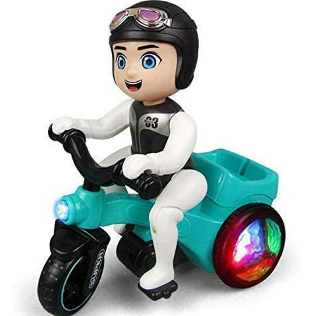 Electric Stunt Tricycle Toy For Kids - Kids Bazar