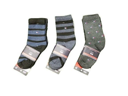 Kid’s Cotton Printed Socks - Pack Of 6 - Kids Bazar