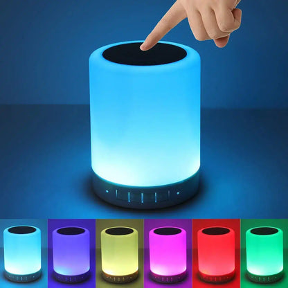 Touch Lamp And Portable Speaker - Kids Bazar