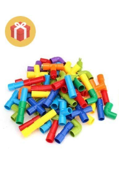 Creative Pipe Building Blocks For Kids - Kids Bazar