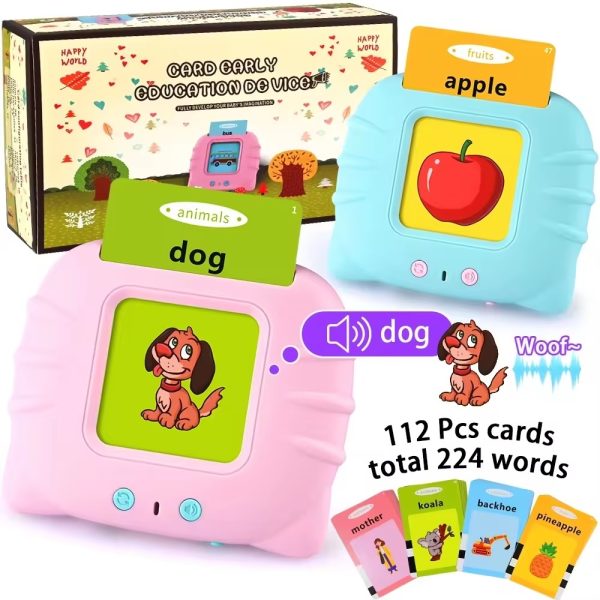 Talking Flash Cards Preschool Learning Toys