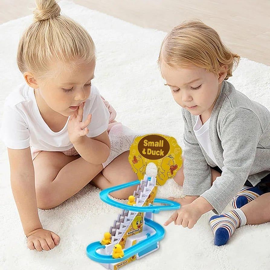 Kid’s Fun Musical Climbing Duck Toy - Kids Bazar