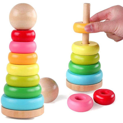 Ring Tower Toy For Kids - Kids Bazar