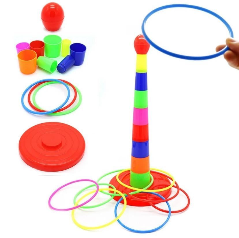 Ring Tower Game For Kids - Kids Bazar