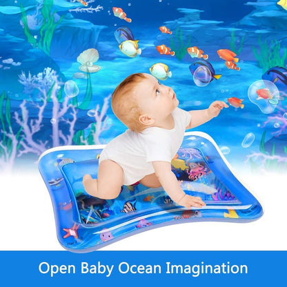 Inflatable Silicon Water Playing Mat For Kids - Kids Bazar