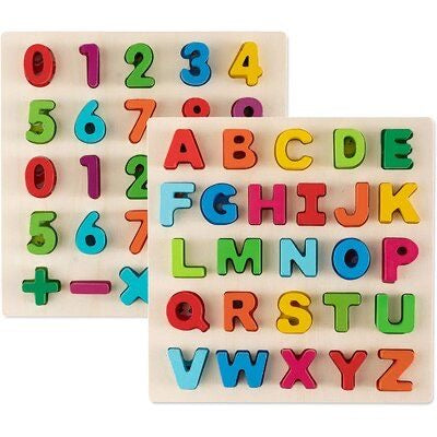 Wooden Puzzle Boards (Random) - Kids Bazar