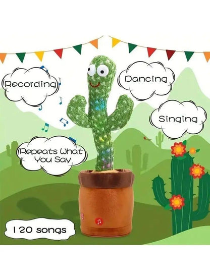 Dancing Cactus Musical Toy - Kids Bazar