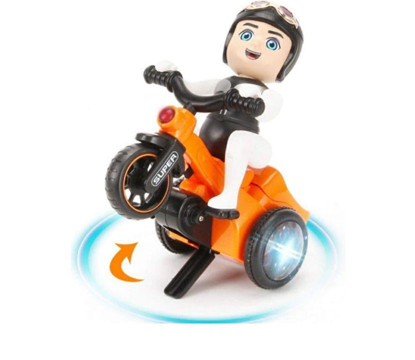 Electric Stunt Tricycle Toy For Kids - Kids Bazar