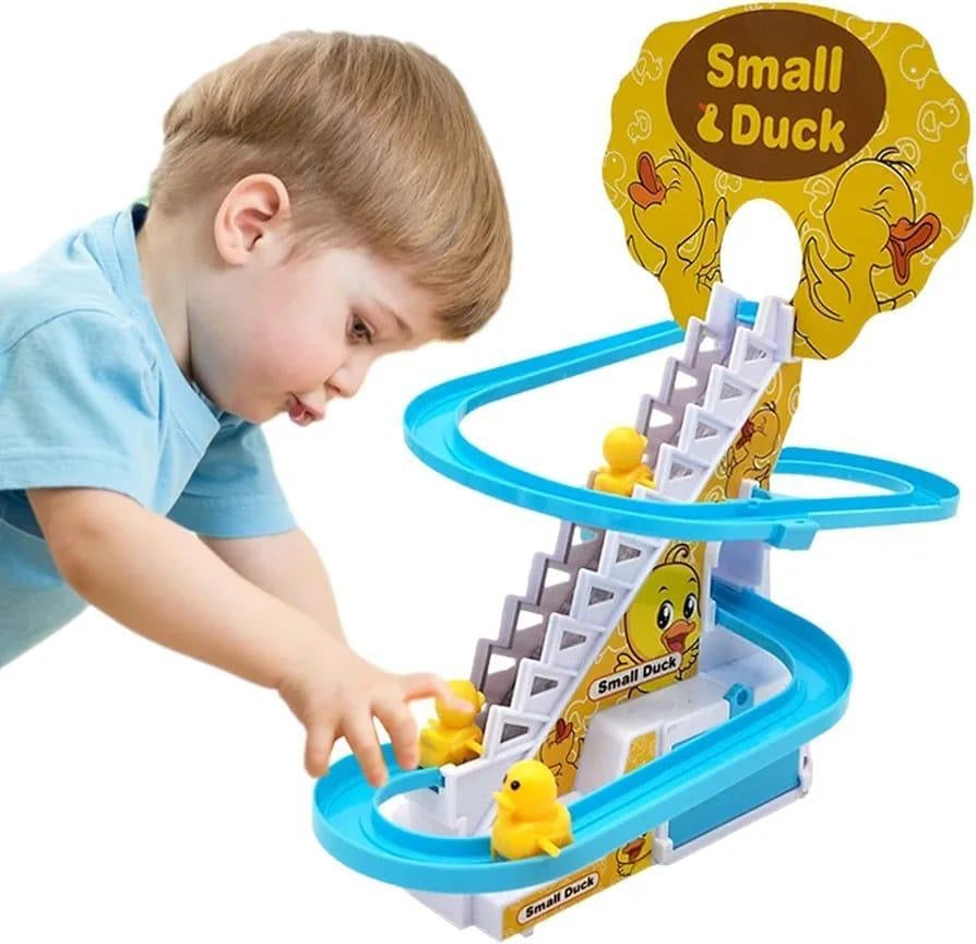 Kid’s Fun Musical Climbing Duck Toy - Kids Bazar