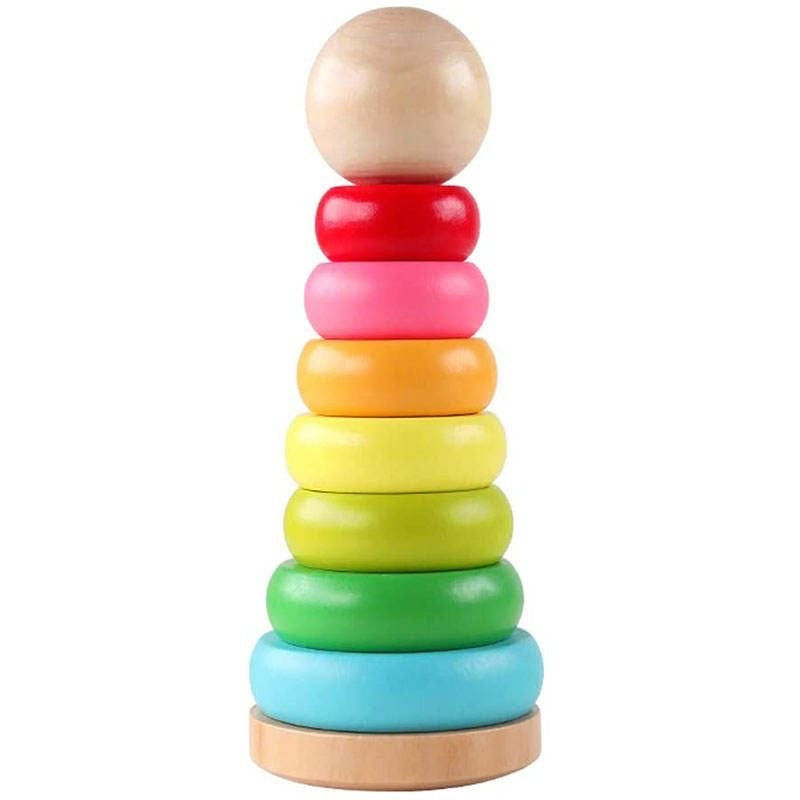 Ring Tower Toy For Kids - Kids Bazar