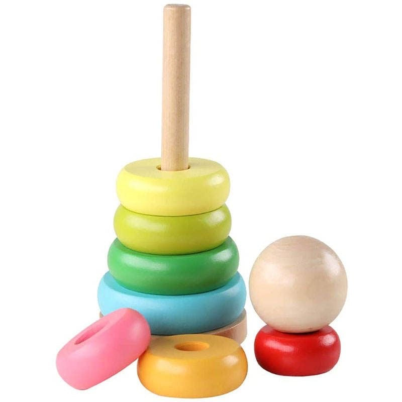 Ring Tower Toy For Kids - Kids Bazar