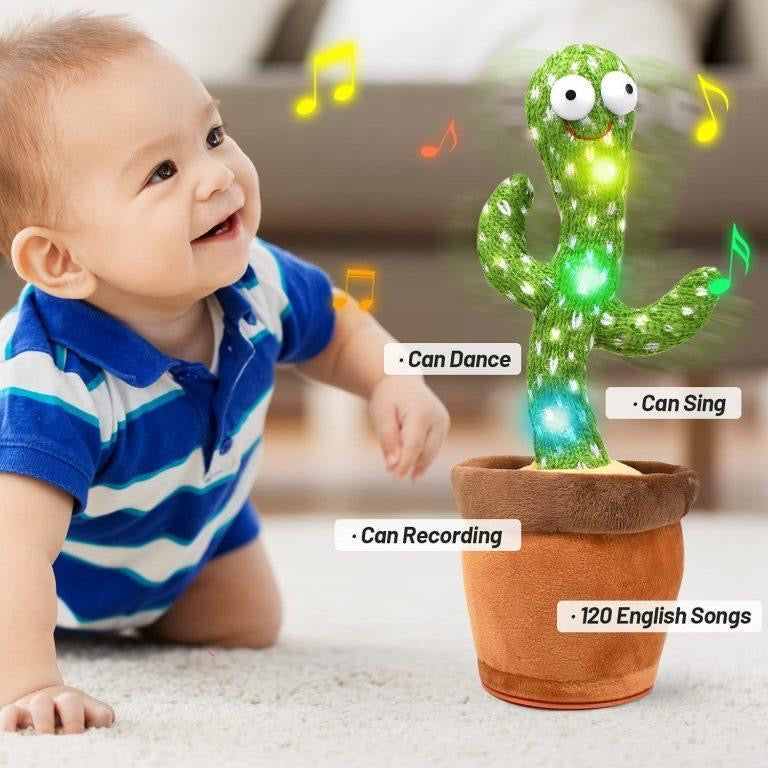 Dancing Cactus Musical Toy - Kids Bazar