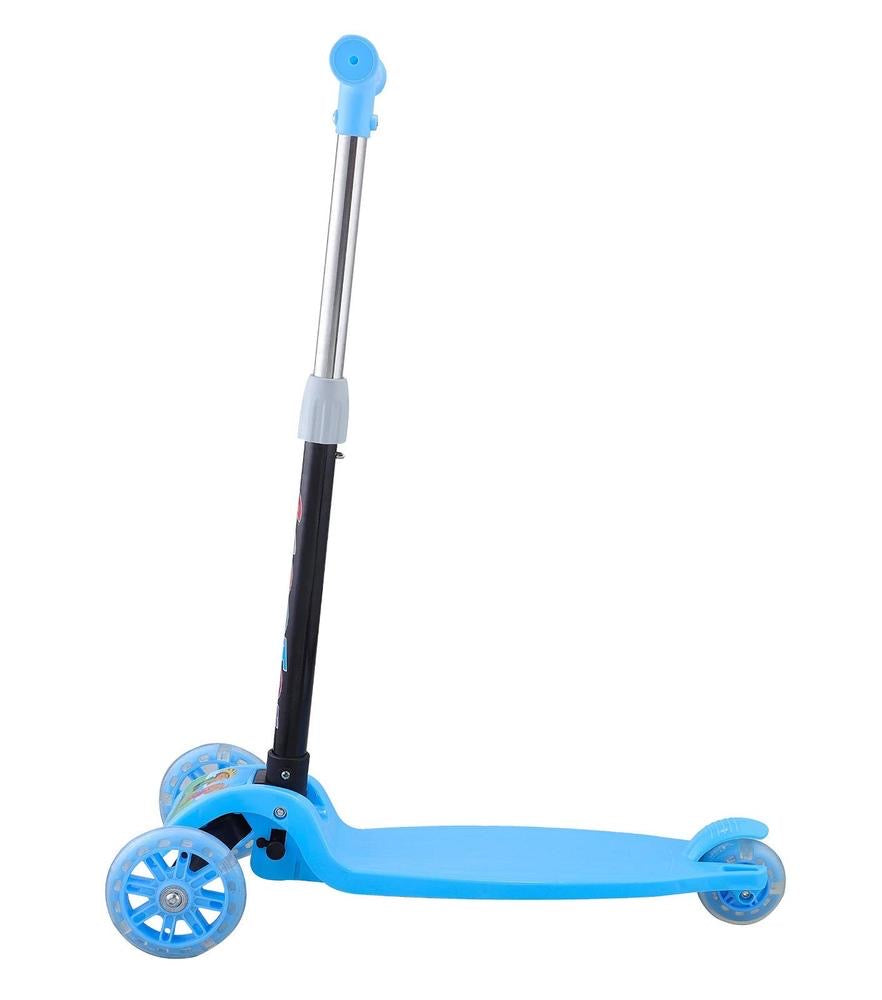 3 Wheel Riding Scooty With Adjustable Height For Kids - Kids Bazar