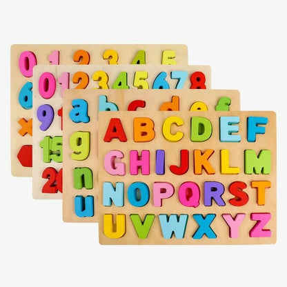 Wooden Puzzle Boards (Random) - Kids Bazar