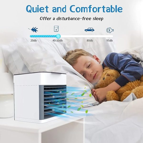 Portable Personal Air Conditioner, Mini USB 3 In 1 Air Cooler (USB Operated)