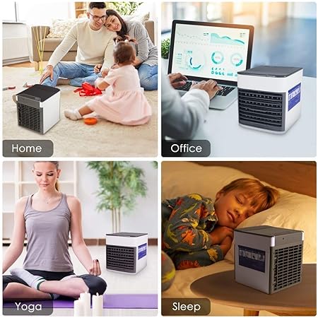 Portable Personal Air Conditioner, Mini USB 3 In 1 Air Cooler (USB Operated)