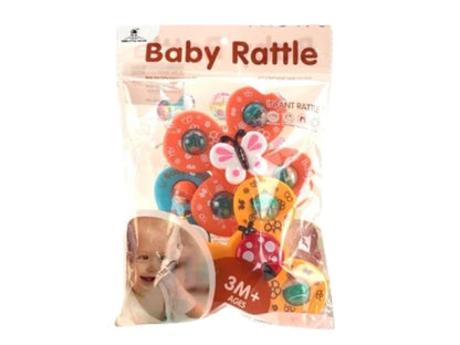 Baby Rattle 3pcs-Baby Spinner Cartoon Toys Spinning (random )