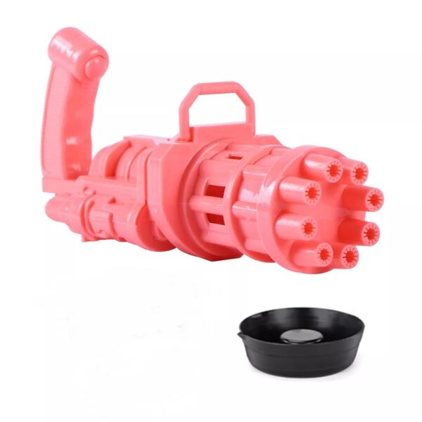 8-Hole Electric Bubble Toy Gun For Kids - Kids Bazar