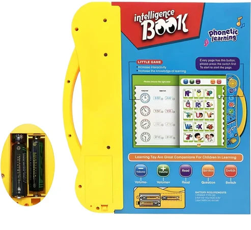 Intelligence Book - Phonetic Learning Book For Kids - Kids Bazar