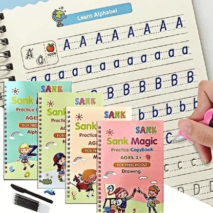 Reusable Writing Practice Book For Kids - Kids Bazar