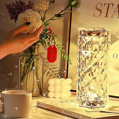 16 Color LED Diamond Crystal Lamp With Remote - Kids Bazar