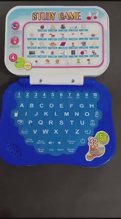 Study Game Learning Laptop For Kids