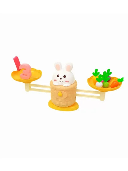 Rabbit Carrot Math Balance Toy Set