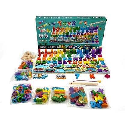 Wooden Puzzle Sorting Learning Board Toys